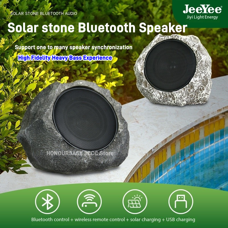 Smart Garden Apple - Solarny Bezprzewodowy Głośnik Bluetooth Audio Zewnętrzny