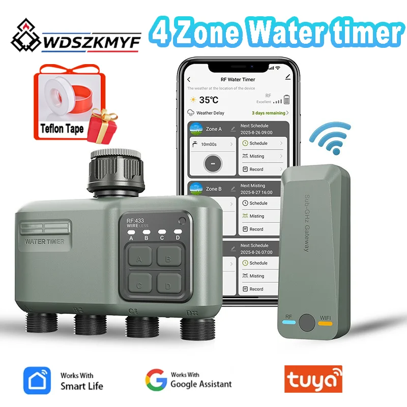 Smart Garden At Home - System Samonawadniania Roślin WiFi Smart Timer