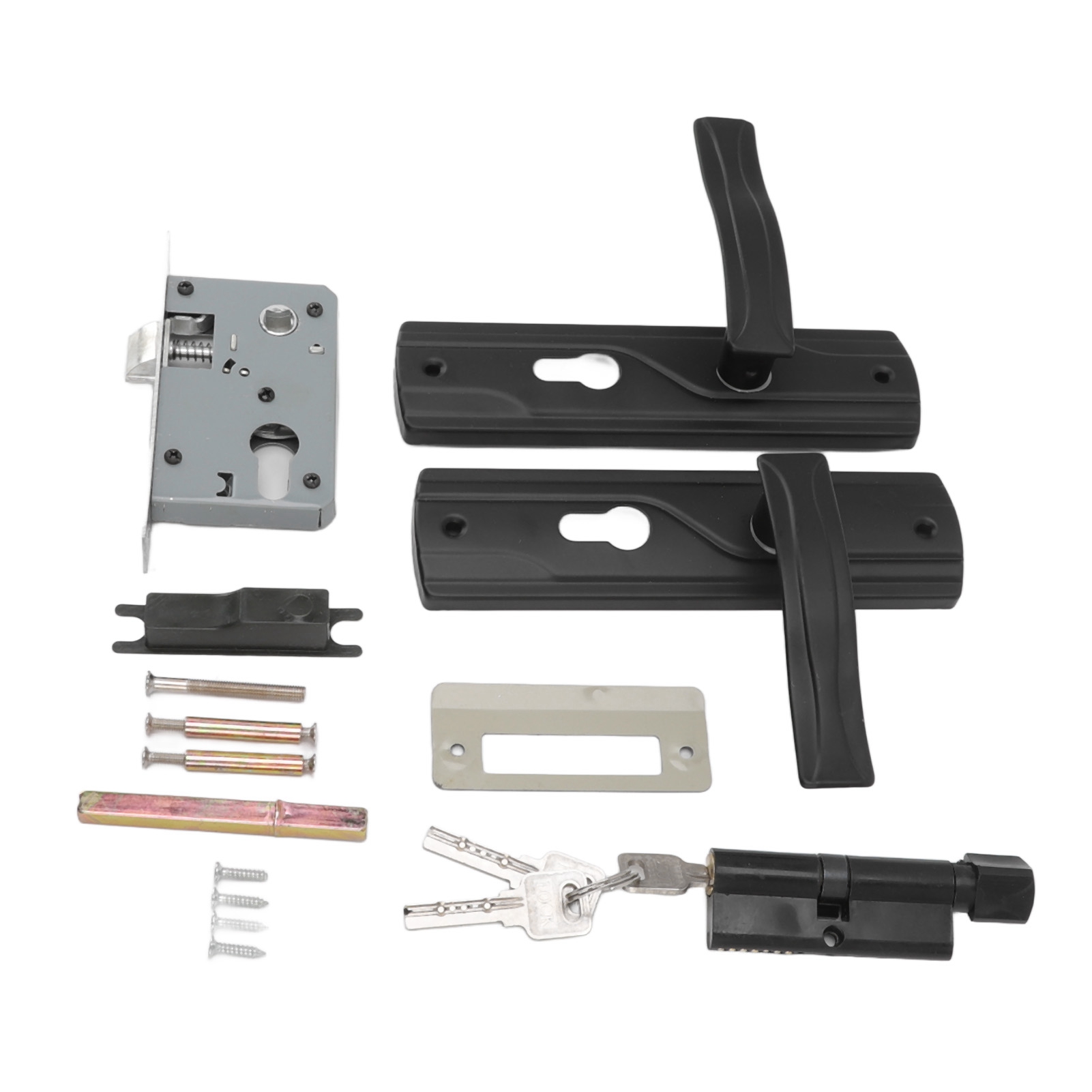 Smart Garden Gate Lock - Blokada klamki ze stali manganowej z