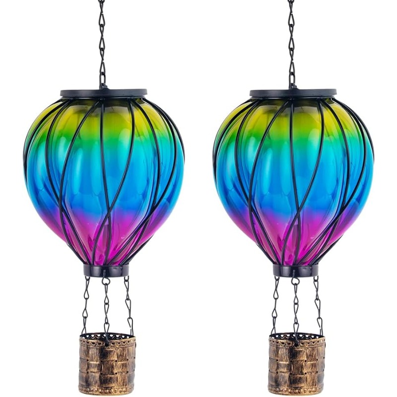 Smart Garden Balloon - Lampa ogrodowa solarna vintage LED efekt