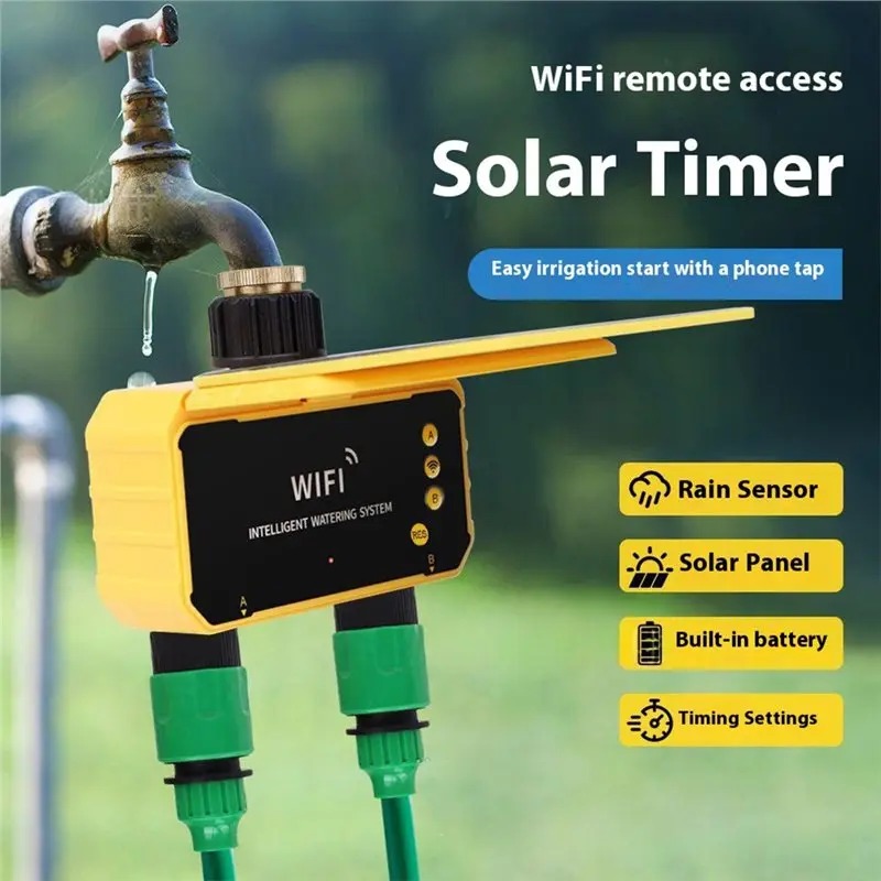 1/2 Wyjścia WIFI Solarny Stero – Smart Garden At Home recenzja i cena