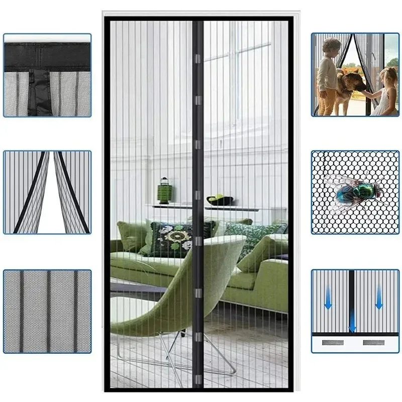 Magnetyczna moskitiera na drzw – Smart Garden Gate Lock recenzja i cena