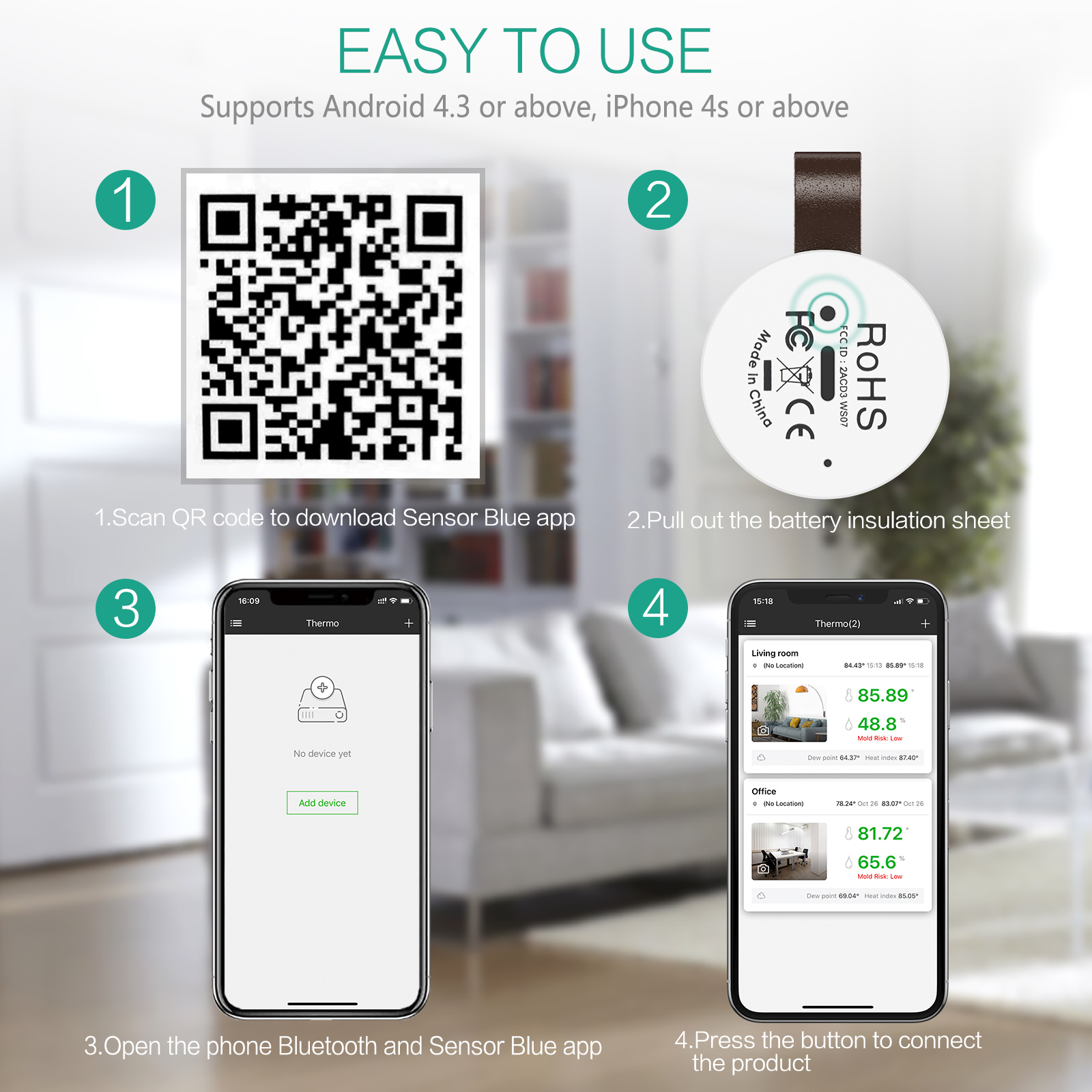 Bezprzewodowy termometr ORIA B – Garden Weather Station recenzja i cena