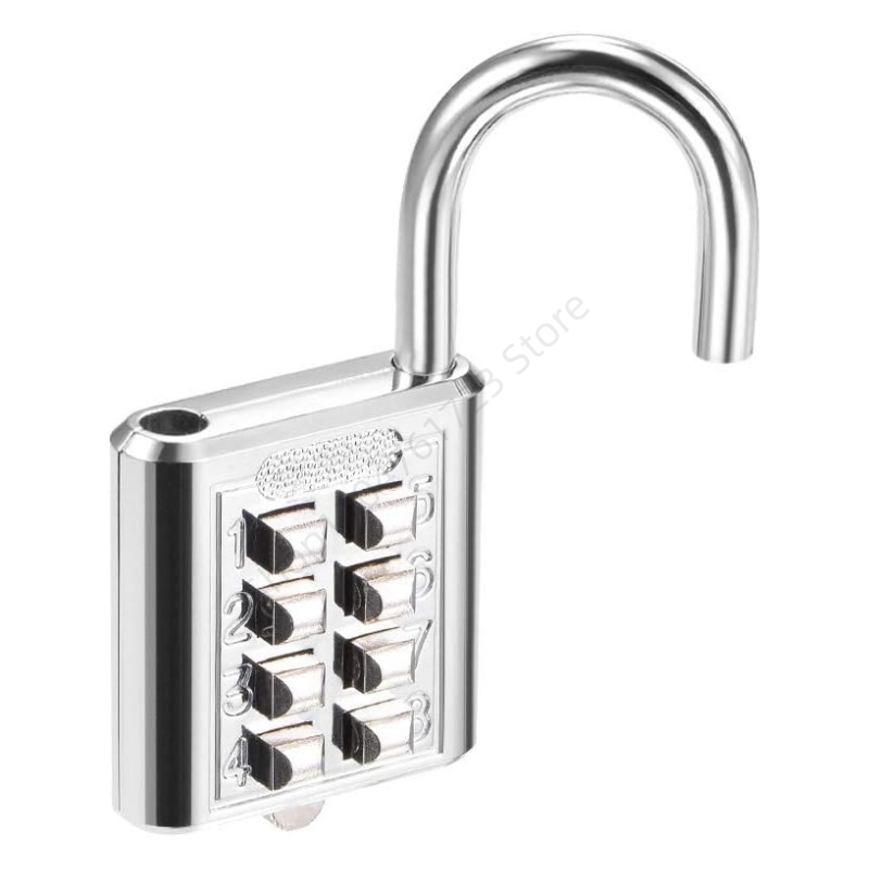 8-cyfrowa kombinacja przycisk  – Smart Garden Gate Lock recenzja i cena