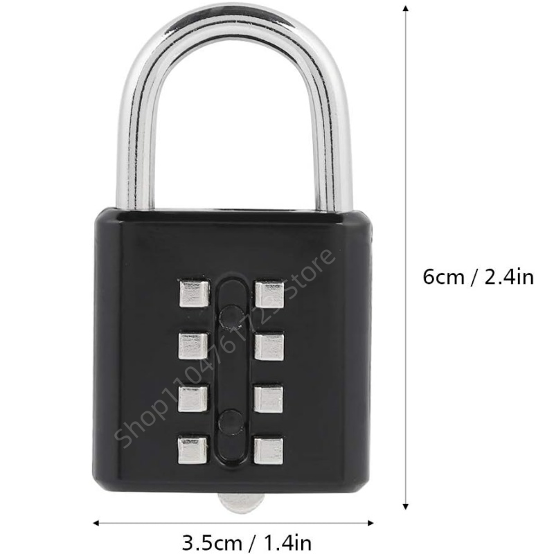 8-cyfrowa kombinacja przycisk  – Smart Garden Gate Lock recenzja i cena