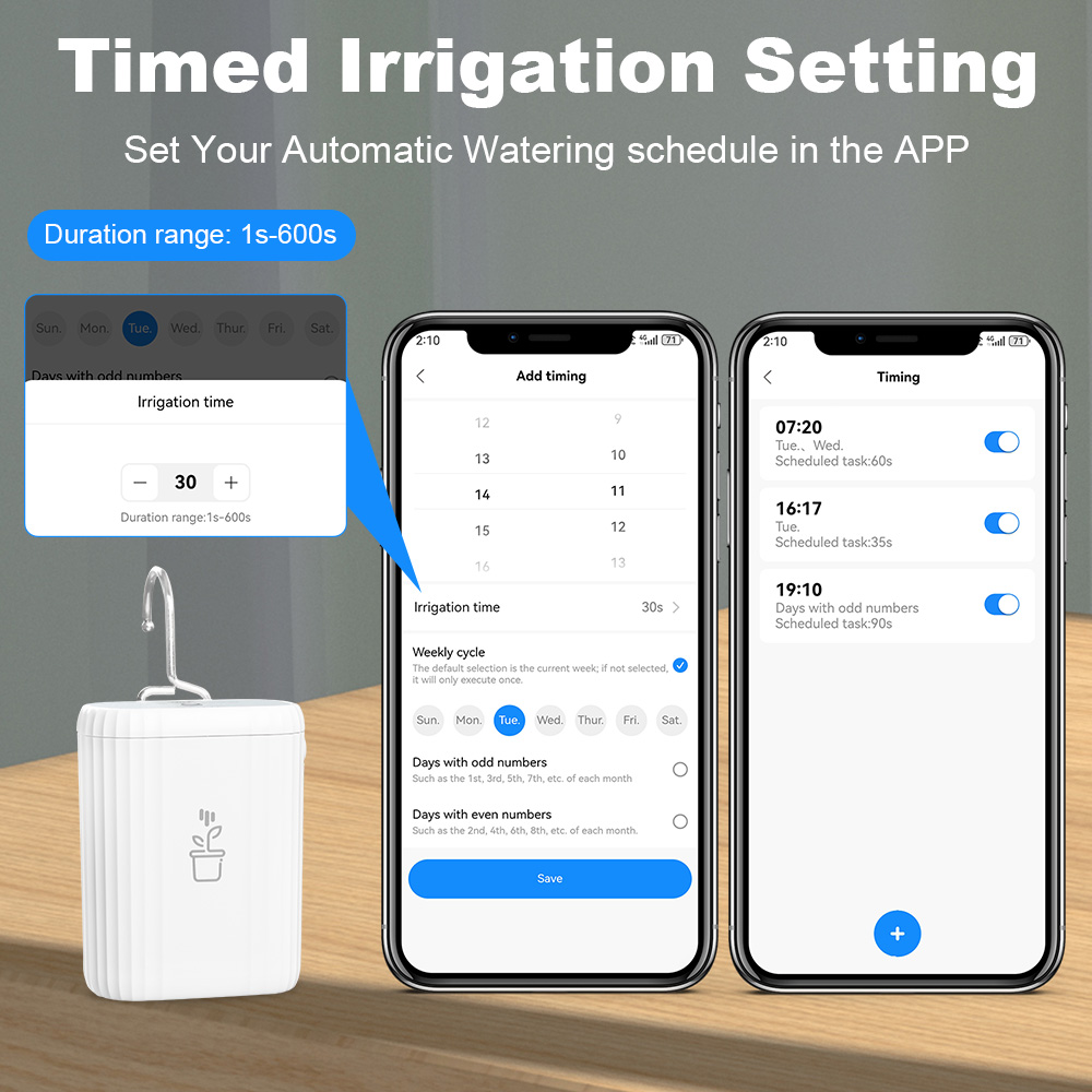 MANHOT WiFi Inteligentna Pompa – Smart Garden At Home recenzja i cena
