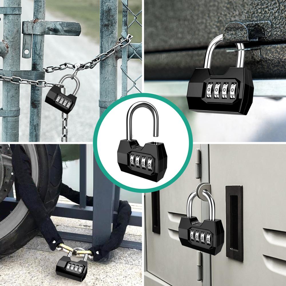 ORIA Kłódka kombinowana 4-cyfr – Smart Garden Gate Lock recenzja i cena