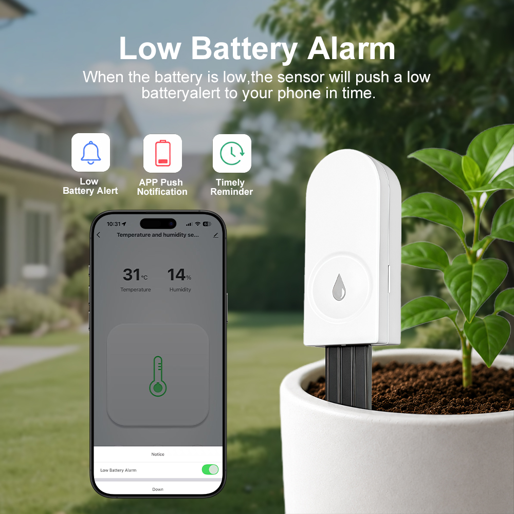 Czujnik wilgotności gleby Zigb – Smart Garden At Home recenzja i cena