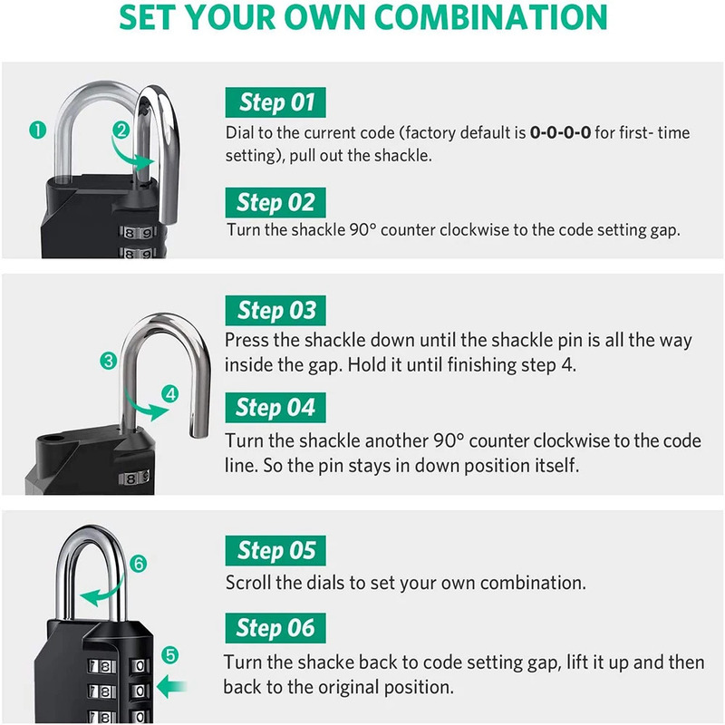 Zewnętrzna blokada szyfrowa z  – Smart Garden Gate Lock recenzja i cena