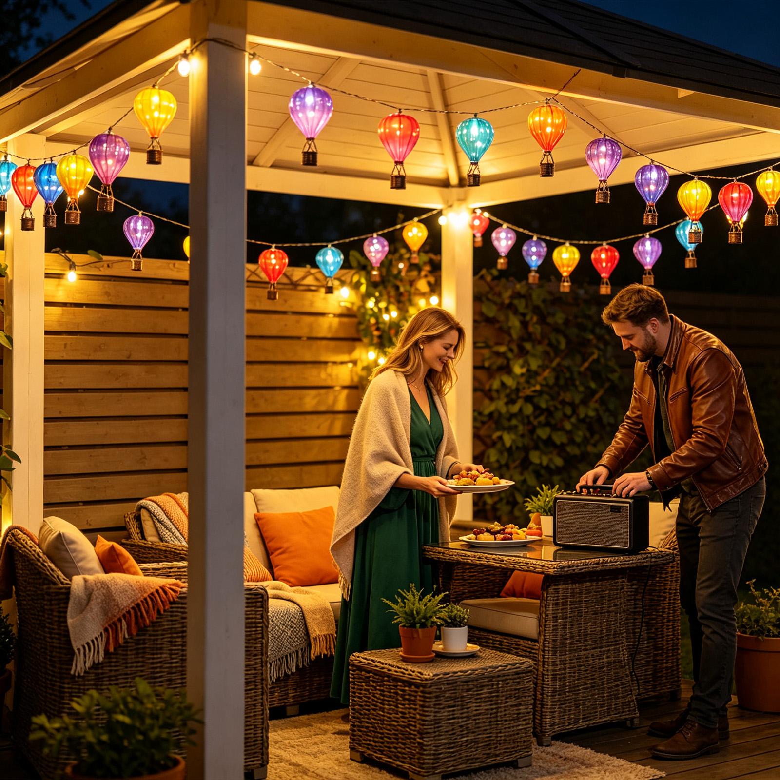 Lampki solarne w kształcie bal – Smart Garden Balloon recenzja i cena