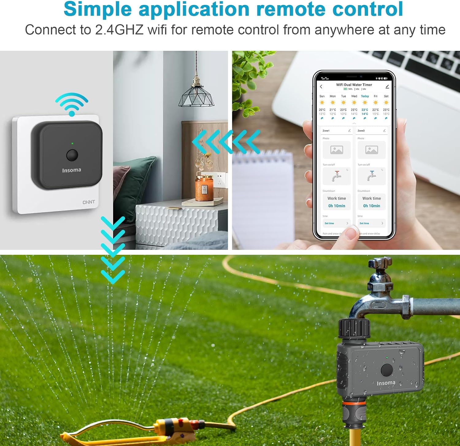 Insoma Wifi Automatyczny czaso – Smart Garden At Home recenzja i cena