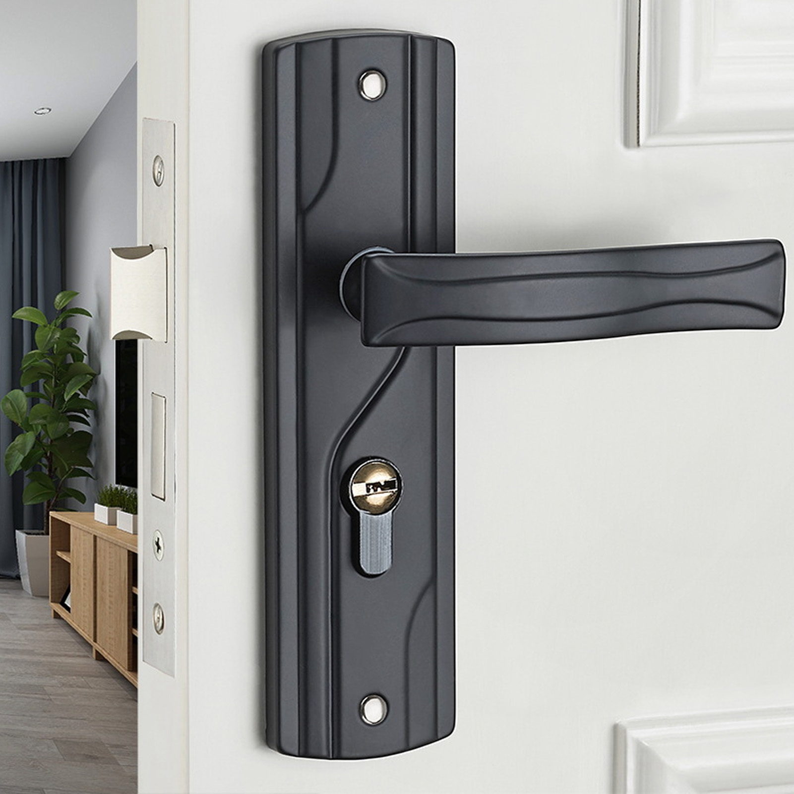 Blokada klamki ze stali mangan – Smart Garden Gate Lock recenzja i cena