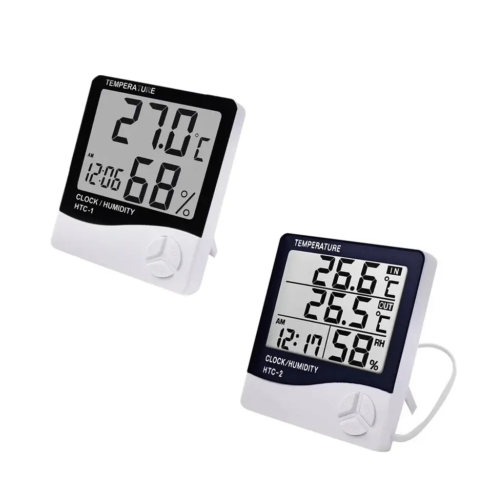 Wewnętrzny cyfrowy termometr i – Garden Weather Station recenzja i cena