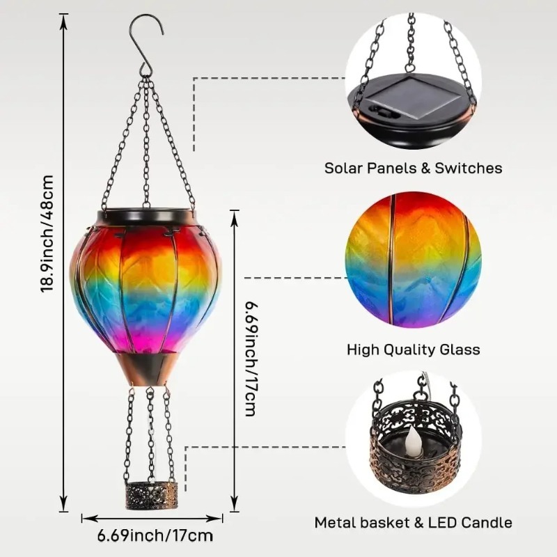 Lampa ogrodowa solarna vintage – Smart Garden Balloon recenzja i cena