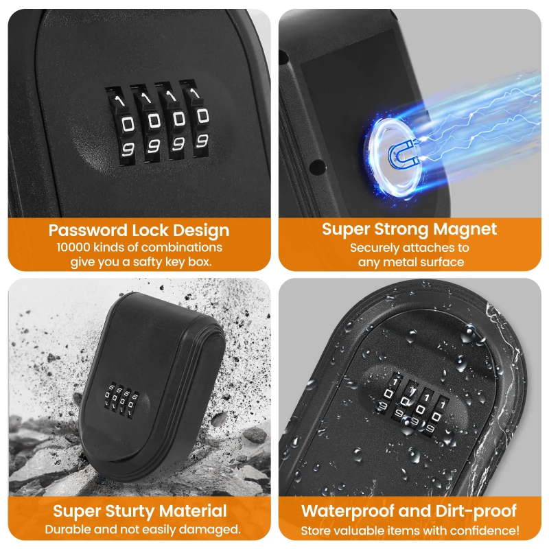 1 SZT. Magnetyczna skrzynka na – Smart Garden Gate Lock recenzja i cena